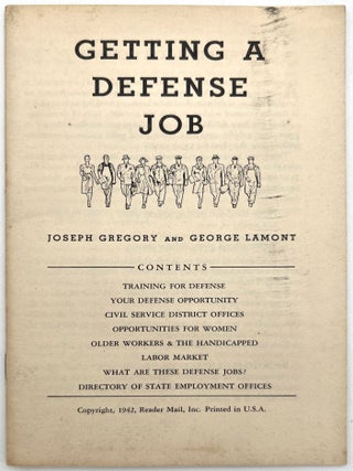 Item #24002699 Getting a Defense Job