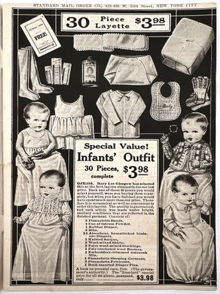 Caring for Baby c.1915: Three (3) Items Advertising Infant Care Products to New Mothers