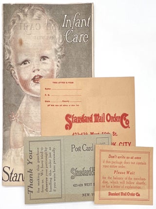 Caring for Baby c.1915: Three (3) Items Advertising Infant Care Products to New Mothers