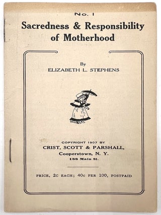 American Motherhood: Fourteen (14) Booklets on Sex and Parenting Education