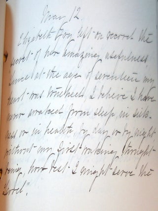 Hand Made Inspirational Commonplace Book - Hand Penned Thoughts for the Year c1909