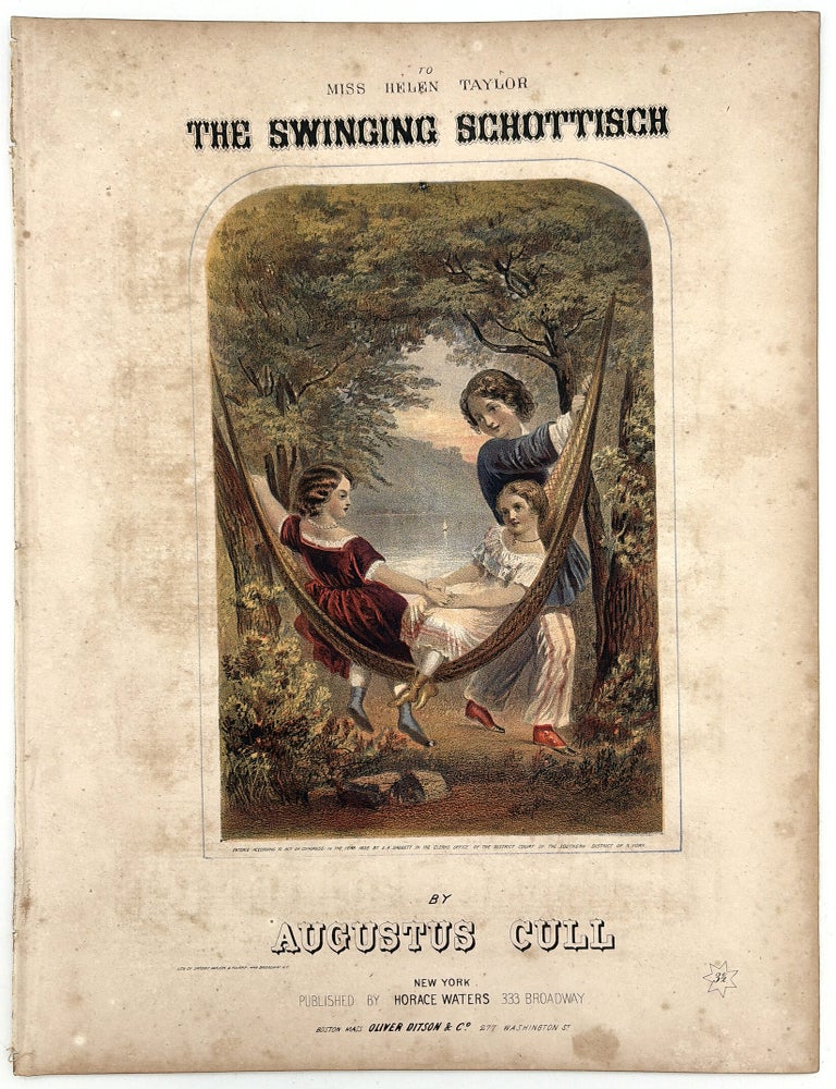 Item #24005325 The Swinging Schottisch. Augustus Cull.