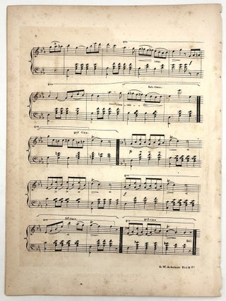 Victorian Sheet Music -- "Pride Schottisch"