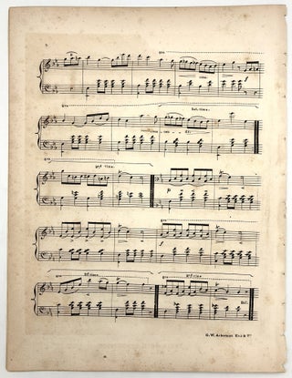 Victorian Sheet Music -- "Pride Schottisch"