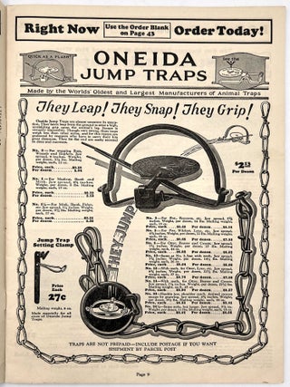 Book of Traps, Guns and Trappers' Supplies 1931-1932 Edition