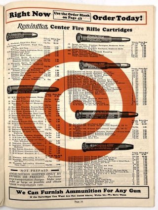 Book of Traps, Guns and Trappers' Supplies 1931-1932 Edition