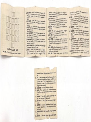 Old Gypsy Fortune Telling Cards