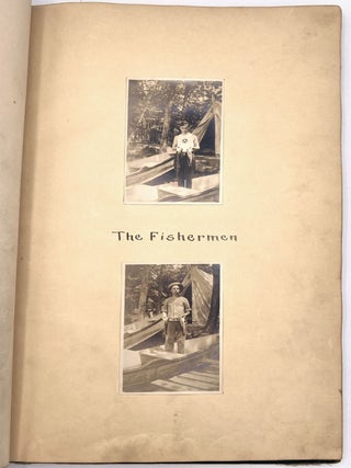 1910 YMCA Camp Congamond Photo and Narrative Album - A Record of the Doings at Camp Congamond in the Year Nineteen Ten