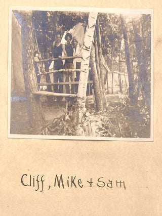 1910 YMCA Camp Congamond Photo and Narrative Album - A Record of the Doings at Camp Congamond in the Year Nineteen Ten