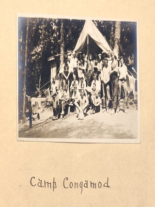 1910 YMCA Camp Congamond Photo and Narrative Album - A Record of the Doings at Camp Congamond in the Year Nineteen Ten
