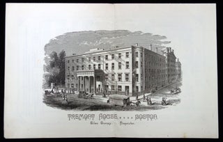 Item #24010645 Menu - Tremont House, Boston, September 19, 1886