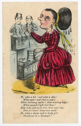 Item #24011335 Barmaid Vinegar Valentine - Oh what a bob! and what a Chin!