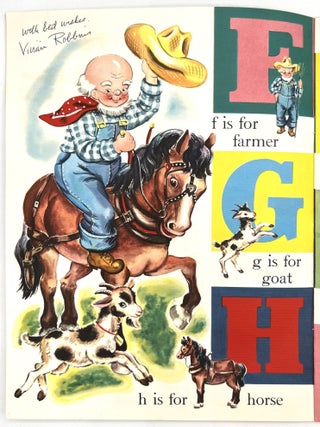Picture Book ABC Autographed by the illustrator