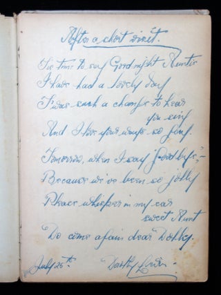Bruxelles Friendship Album and Sketch Book, 1887-1916, beautiful original artwork