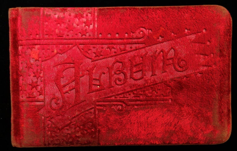 Item #24020106 Autograph Album, Maine and New Hampshire, 1887 and 1888