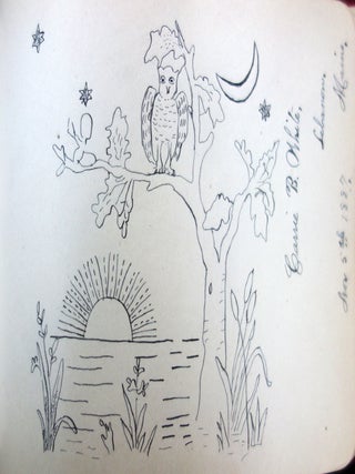 Autograph Album, Maine and New Hampshire, 1887 and 1888