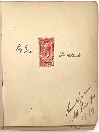 Friendship Album "With love from Ethel 2nd to Ethel 1st"