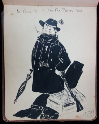 Queen Mary's Army Auxiliary Corps Autograph and Drawing Album, c1915-1918 (W.A.A.C.)