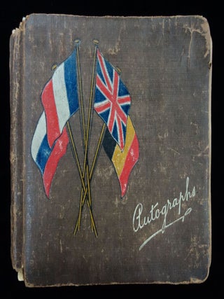 Queen Mary's Army Auxiliary Corps Autograph and Drawing Album, c1915-1918 (W.A.A.C.)