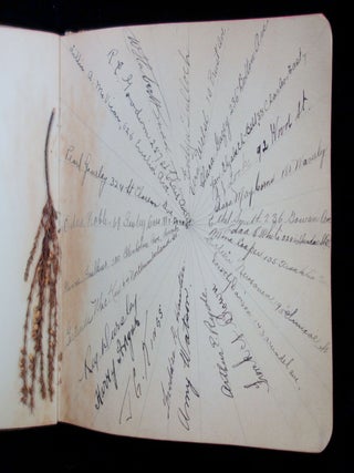 Queen Mary's Army Auxiliary Corps Autograph and Drawing Album, c1915-1918 (W.A.A.C.)