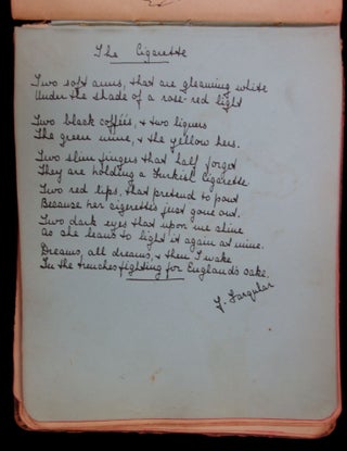 Queen Mary's Army Auxiliary Corps Autograph and Drawing Album, c1915-1918 (W.A.A.C.)