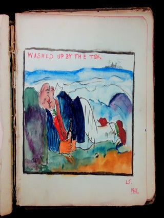 Queen Mary's Army Auxiliary Corps Autograph and Drawing Album, c1915-1918 (W.A.A.C.)