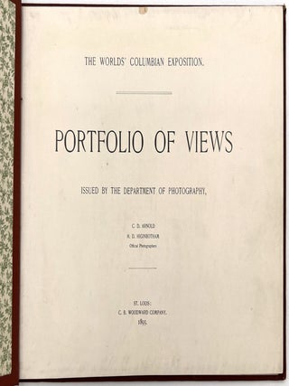 The World's Columbian Exposition Portfolio of Views