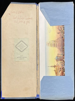 "The World's Fair in Water Colors" -- Seven (7) Prints in Original Portfolio Commemorating the 1893 World's Columbian Exposition