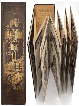 Item #24022835 "World's Columbian Exhibition Chicago" -- Accordion-Style 1893 Souvenir Book