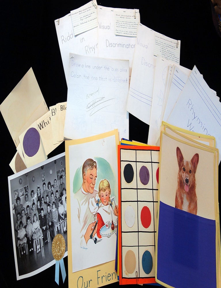 Item #24024323 Hand made Teaching Aids and Lesson Plans for Kindergarten Teacher, Mrs. Robinson