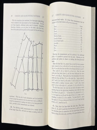 "Corsets and Close-Fitting Patterns" -- Instruction Booklet for Corset Design with Printed Pattern