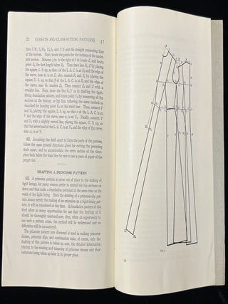 "Corsets and Close-Fitting Patterns" -- Instruction Booklet for Corset Design with Printed Pattern