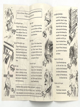 "Neophan" -- 1930s Advertising Leaflet for German Brand of Anti-Glare Glasses