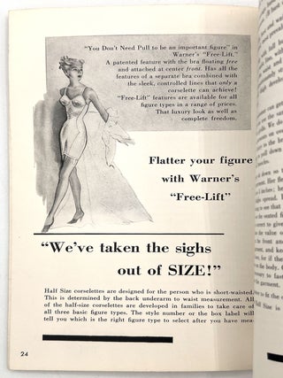 "For Sale: New Figures" -- Guide to Fitting Corsets for Saleswomen