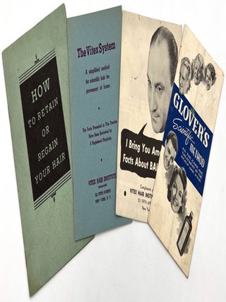 Item #25001104 Advertising Hair Growth Products, 1930s and 1940s