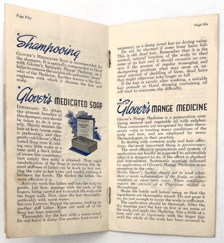 Advertising Hair Growth Products, 1930s and 1940s