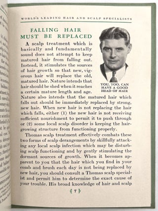 Advertising Hair Growth Products, 1930s and 1940s