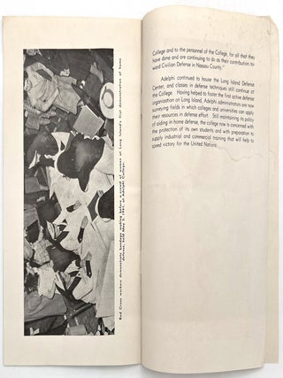"Adelphi College in Civilian Defense" -- WWII-era Promotional Booklet for Adelphi's Civilian Defense Program
