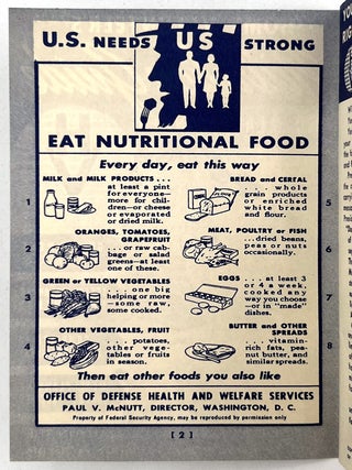 "Home Volunteer's Nutrition Guide and Meal Planner" -- 1942 Patriotic Meal Planning for American Housewives