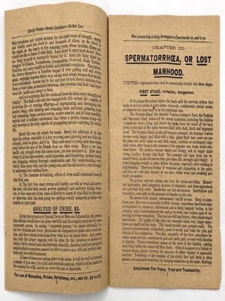 "Glad Tidings of Good Things" -- Advertising Patent Medicine for Venereal Diseases, Impotency, and More
