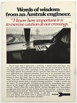 Railroad Promotion and Public Safety Education, 1970s to 1990s