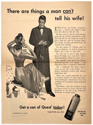 "As One Girl to Another" -- Hygiene Tips for Teen Girls from Kotex with Advertising Leaflets