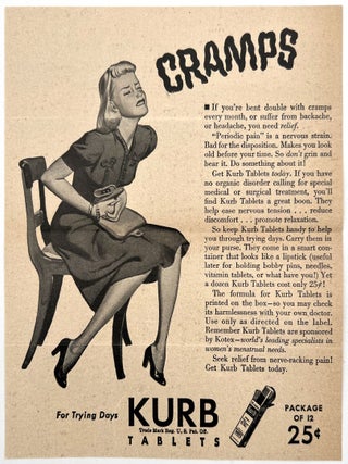 "As One Girl to Another" -- Hygiene Tips for Teen Girls from Kotex with Advertising Leaflets