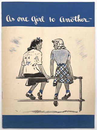 "As One Girl to Another" -- Hygiene Tips for Teen Girls from Kotex with Advertising Leaflets