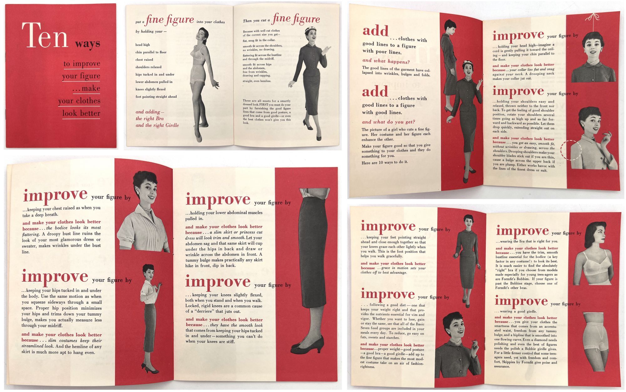 Ten ways to improve your figure ... make your clothes look better