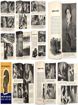 Item #25002773 "Back of the Fighting Front" -- WWII Promotional Booklet for the Women's Army...