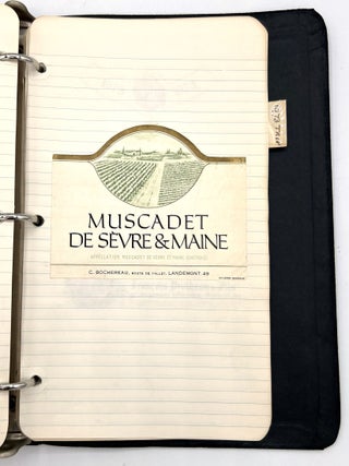 "Diary of A Wine Taster": Records of an Oenophile Charting Tasting Adventures Between 1973 and 1989, with Approx. 260 Original Wine Labels