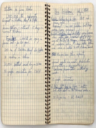 "Diary of A Wine Taster": Records of an Oenophile Charting Tasting Adventures Between 1973 and 1989, with Approx. 260 Original Wine Labels