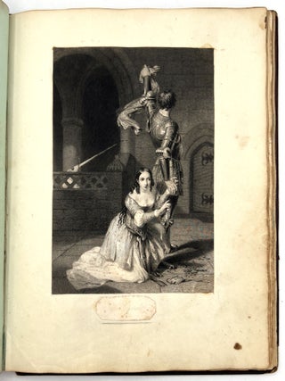 1840s Friendship Album of Young Lady from Devon with Original Artwork, Valentines, Ephemera