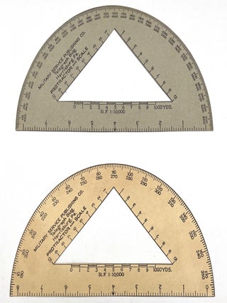 c.1941 Set of Protractors and Maps for R.O.T.C. Education
